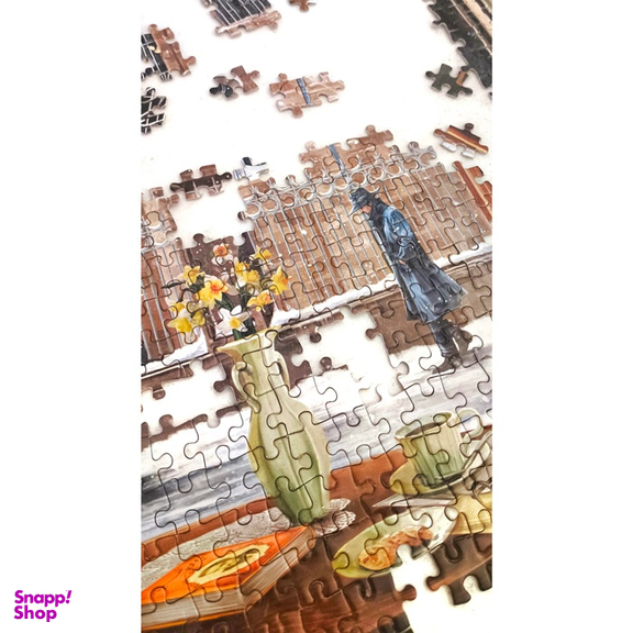 پازل 1000 تکه طرح برج ساعت تبریز مدل هفت خوان