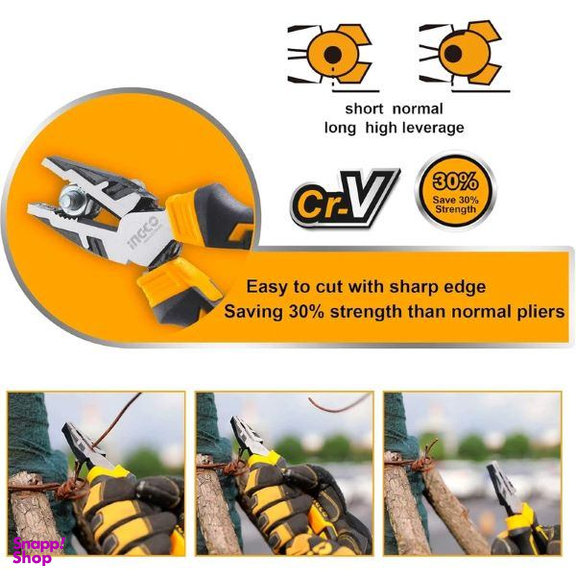 انبر اینکو کد HKHLPS2831 بسته 3 عددی