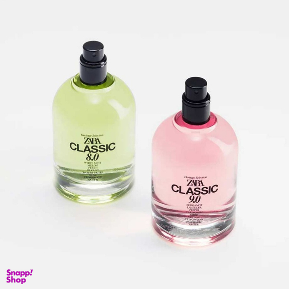 ادوتویلت مردانه زارا مدل Classic 8.0 & Classic 9.0 مجموعه 2 عددی