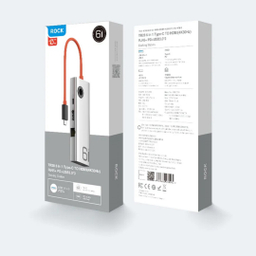 هاب 6 پورت Type-C راک مدل TR28
