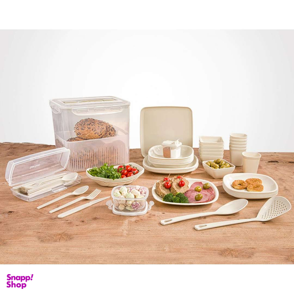 سبد پیک نیک 60 پارچه لیمون مدل hm310