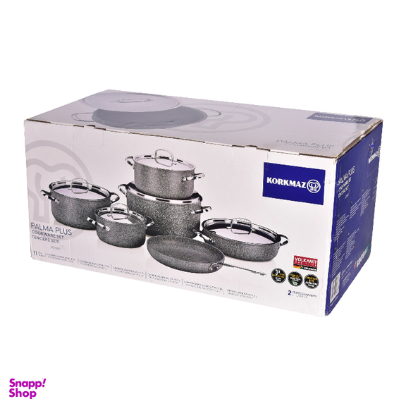 سرویس پخت و پز 11 پارچه کرکماز مدل PALMA PLUS کد 2686