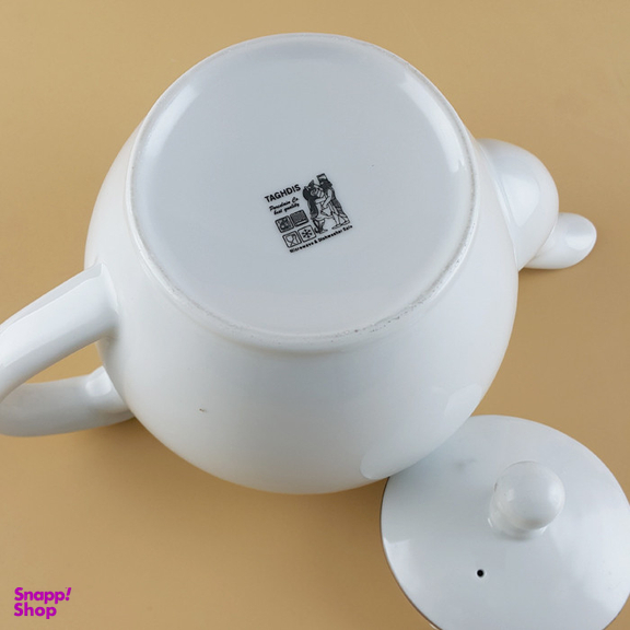 قوری شرکت صنایع چینی تقدیس مدل 4 کوپ خط طلا