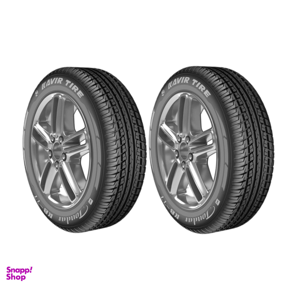 لاستیک خودرو کویر تایر مدل KB77 سایز 205/60/15 - دو حلقه