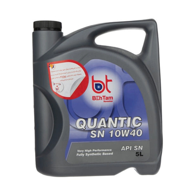 روغن موتور خودرو بهتام روانکار مدل 10W40 Quantic حجم 5 لیتر
