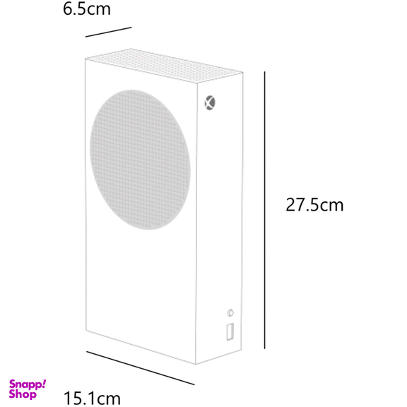 کنسول بازی مایکروسافت ایکس باکس سری S ظرفیت 512 گیگابایت