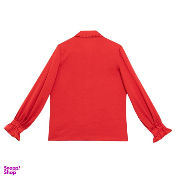 شومیز زنانه برنس مدل جیران رنگ قرمز