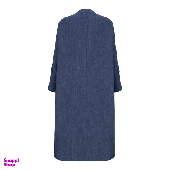 مانتو زنانه السانا مدل مهرنوش کد 216305 رنگ نفتی