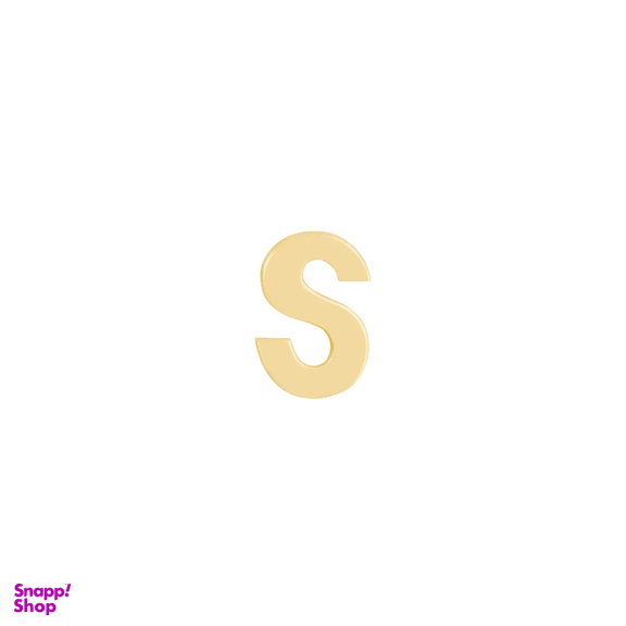 آویز گردنبند طلا 18 عیار زنانه دیانا مدل حرف S