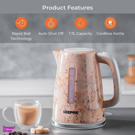 کتری برقی جی پاس مدل GK38067UK-CR