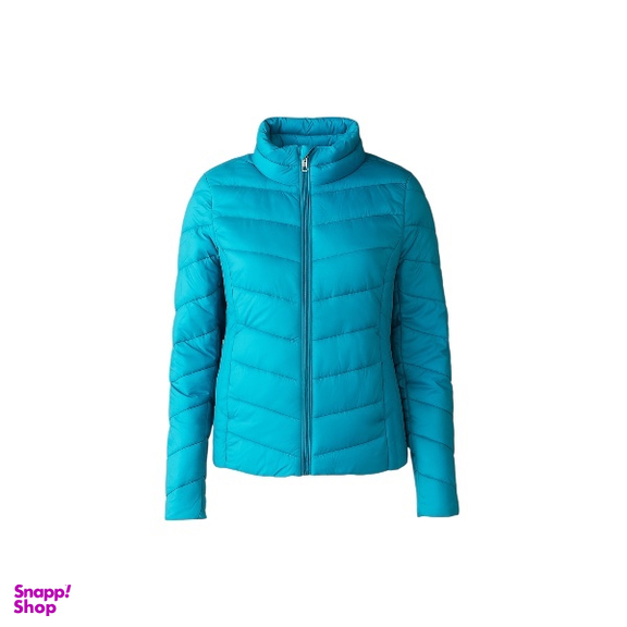 کاپشن زنانه اسمارا کد ES204 رنگ آبی