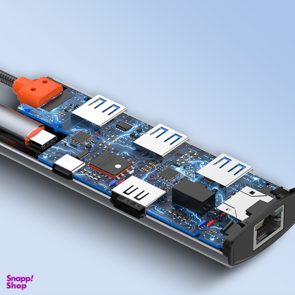 هاب 6 پورت Type-C الدینیو مدل DS-16H