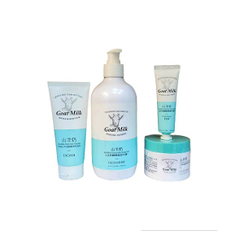 مجموعه مراقبت از پوست اکسگین مدل Goat Milk مجموعه 4 عددی