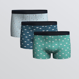 شورت مردانه ال سی وایکیکی مدل TURK44 مجموعه 3 عددی