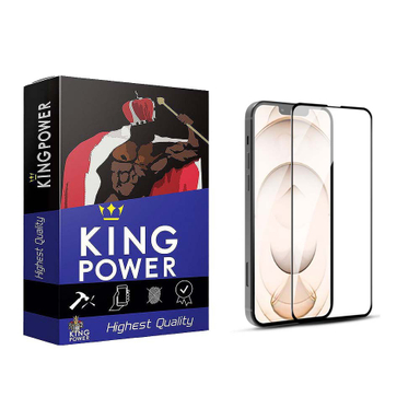محافظ صفحه نمایش گوشی کینگ پاور مدل Hybrid Anti-Blasting مناسب اپل iPhone 13/13 Pro/14 - بسته دو عددی