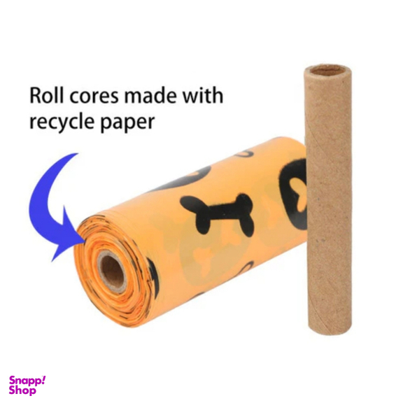 کیسه جمع آوری مدفوع سگ مدل Poop Bag طرح استخوان