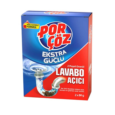 پودر لوله بازکن پورچوز مدل ekstra guclu بسته 2 عددی