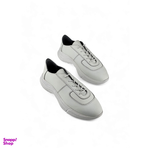 کفش کتانی زنانه چرم کاکتوس مدل WS۱۰۵۴ رنگ سفید