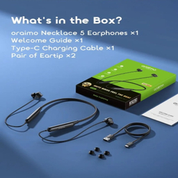 هدفون بلوتوثی دورگردنی اورایمو مدل Necklace 5