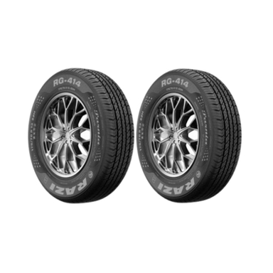 لاستیک خودرو رازی مدل RG414 سایز 175/70/13 - 2 حلقه