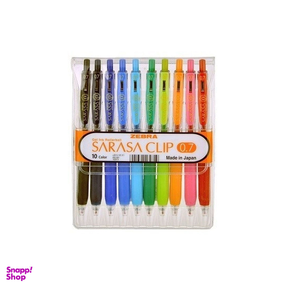 روان نویس زبرا مدل ساراسا ZEBRA JJB15-10C-E1 بسته 10 عددی