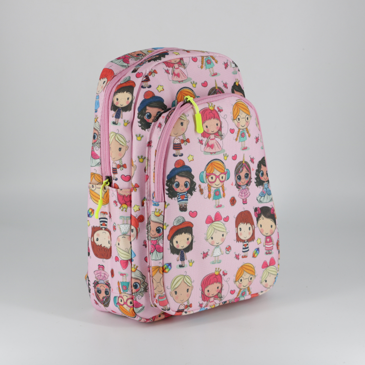 کوله پشتی دخترانه طرح girls کد 789