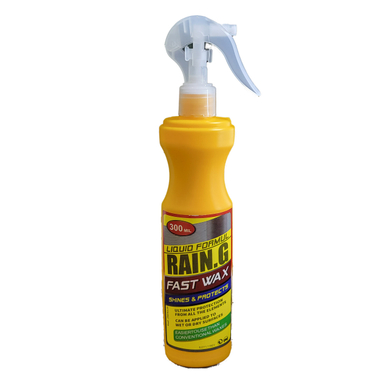 اسپری معطر تمیز کننده و براق کننده چند منظوره RAIN.G مدل Fast Wax حجم 300 میلی لیتر