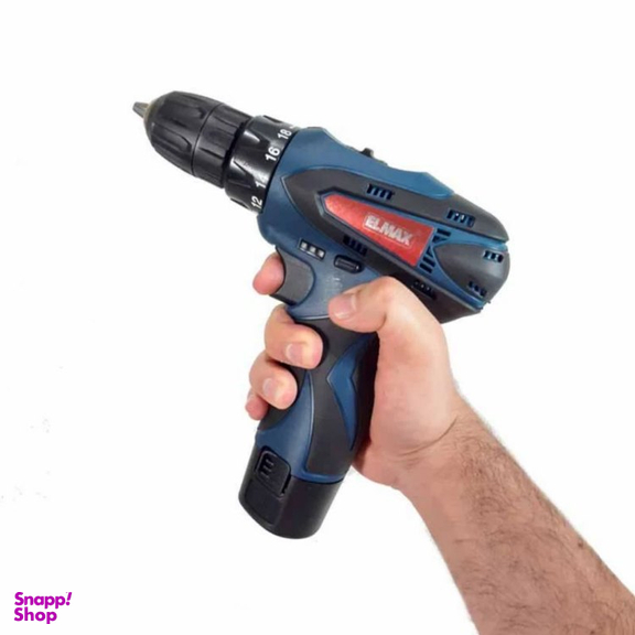 پیچ گوشتی شارژی المکس کد C.D 210 مجموعه 28 عددی