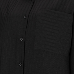 شومیز آستین بلند زنانه السانا مدل سارال کد 224101 رنگ مشکی