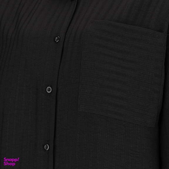 شومیز آستین بلند زنانه السانا مدل سارال کد 224101 رنگ مشکی