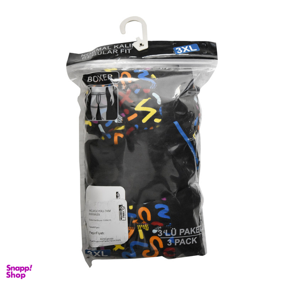 شورت پادار مردانه ال سی وایکیکی مدل s55595z8 مجموعه 3 عددی