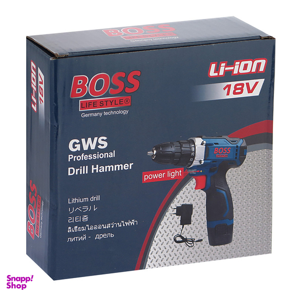 دریل پیچ گوشتی شارژی باس مدل 18V-Li