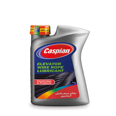 روغن سیم بکسل آسانسور کاسپین مدل Wire Rope Lubricant حجم 1 لیتر
