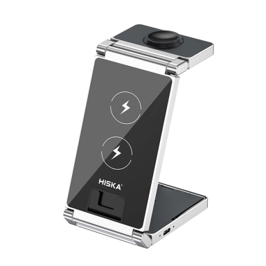 شارژر وایرلس 4 کاره هیسکا مدل HR-14