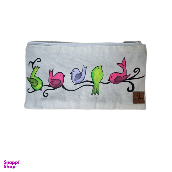 جامدادی طرح پرنده های رنگی