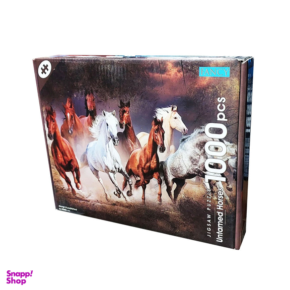 پازل 1000 تکه فنسی مدل horses