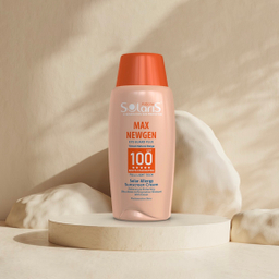 کرم ضد آفتاب رنگی آردن سولاریس SPF100 مدل Max Newgen مناسب پوست های حساس حجم 100 میلی لیتر