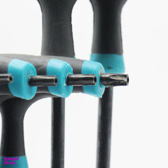 آچار آلن ستاره ای نولان مدل YP-T-Hhandle مجموعه 9 عددی