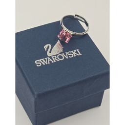 انگشتر زنانه طرح سواروسکی مدل مکعب کد swarovski99