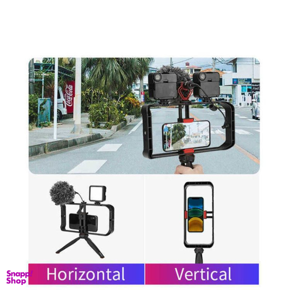 کیت پایه و نور و میکروفون جی ماری مدل A-kit34