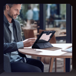 کیف کلاسوری نیلکین مدل Bumper Pro Leather Multi-Angle Folding مناسب برای تبلت اپل iPad Pro 11 2024