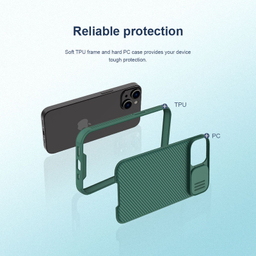 کاور نیلکین مدل Cam Shield Pro مناسب برای گوشی موبایل اپل iPhone 13 / 14