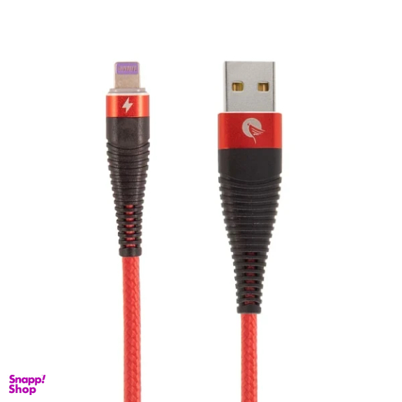 کابل دیتا USB به Lightning شی کاریزما مدل میترا طول 1.8 متر