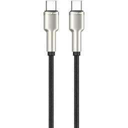 کابل دیتا 60 وات Type-C گرین لاین مدل Braided Zinc Alloy طول 1 متر