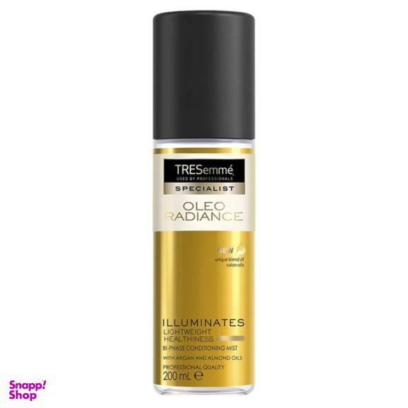 اسپری دوفاز ترمیم کننده و درخشان کننده مو ترزمی مدل Oleo Radiance حجم 200 میلی لیتر