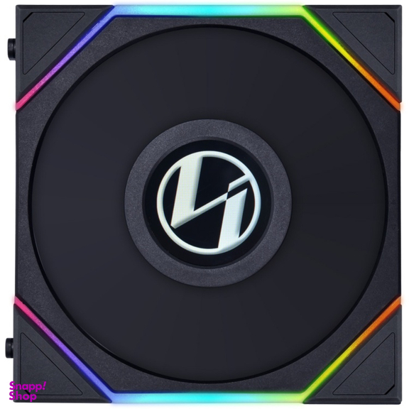 فن کیس لیان لی مدل UNI FAN TL LCD 120 3×1 REVERSE BLACK
