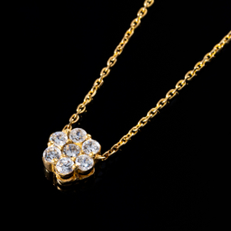 گردنبند طلا 18 عیار زنانه جواهری سون کد 1889