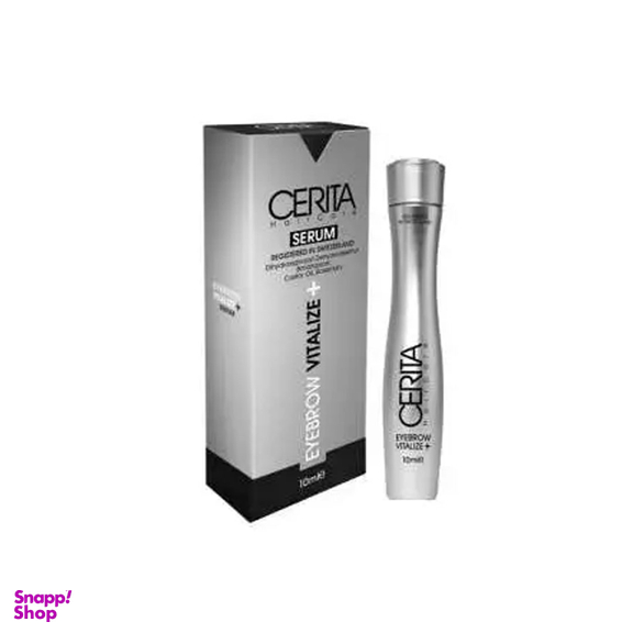 محلول تقویت کننده مژه سریتا به همراه سرم احیا کننده ابرو مدل Vitalize حجم 10 میلی‌ لیتر