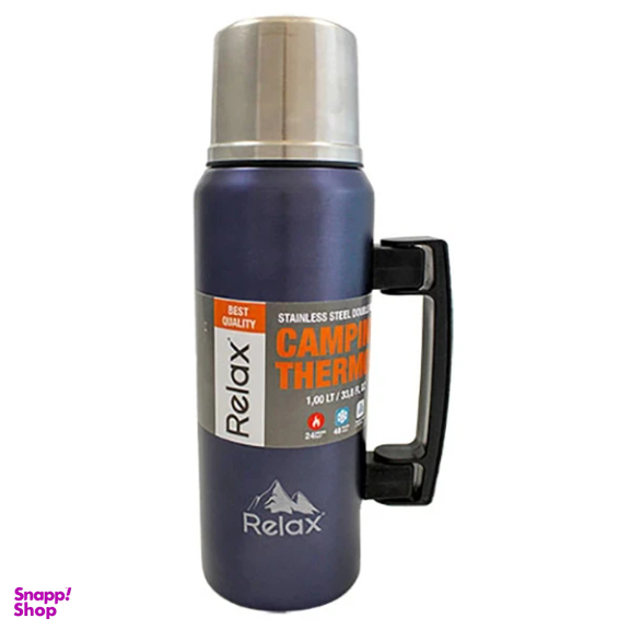 فلاسک دوجداره دسته دار ریلکس مدل RELAX SS 304 گنجایش 1 لیتر