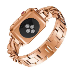 بند واچ کارتیر مدل نگین دار مناسب اپل واچ سایز 30/40/41 میلی متر